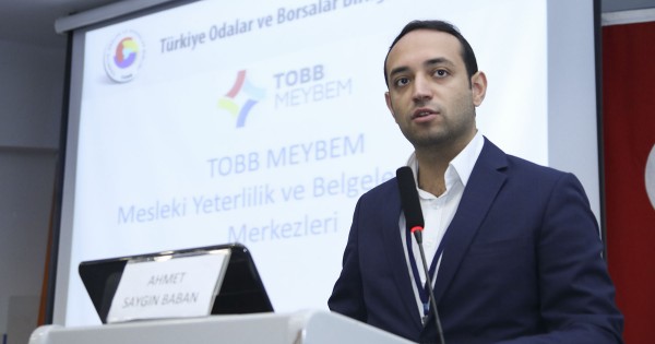 TOBB MEYBEM’in Genel Müdürü Ahmet Saygın Baban 