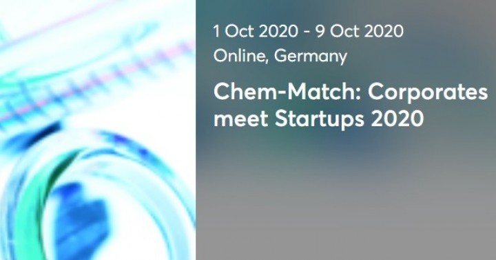 Kimya Sektörü İkili Görüşme Etkinliği : Chem-Match 2020: Corporates Meet Startups 