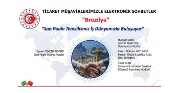 Ticaret Müşavirlerimizle Elektronik Sohbetler-Brezilya, 11 Eylül 2020