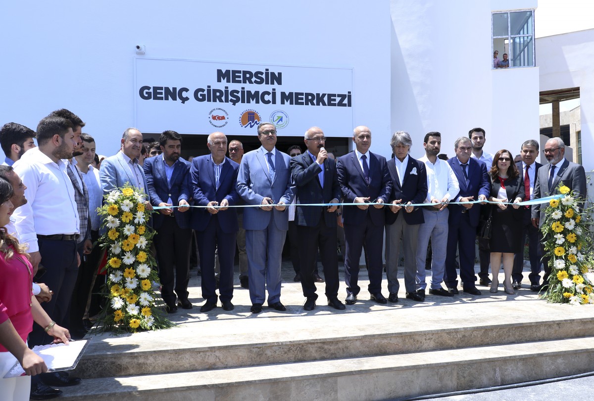 Türkiye’nin ilk Genç Girişimci Merkezi Mersin’de açıldı